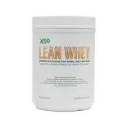 X50 LEAN WHEY PROTEIN 15 SERVES OXY WHEY PROTEIN LEAN LOW FAT NO CARBS - CARAMEL