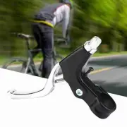 (Silver)1 Pair Aluminium Alloy Mountain Bike Bicycle Cycling Brake Level Ha FF