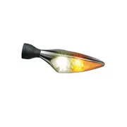 Kellermann LED indicator / position light Micro Rhombus PL, chrome, front left, silver for Men