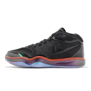 【NIKE 耐吉】籃球鞋 Air Zoom G.T. Hustle 2 GTE EP 黑 紅 男鞋 緩震(FV4139-001)