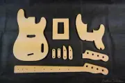 Guitar Templates ~ P-Bass ~ 1/2" MDF ~ CNC Router Set w/ Neck