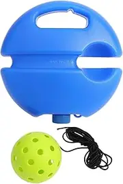 Balls Outdoor,Outdoor s Exerciser - 40 Holes Study Training Tool with Cord Baseboard, Tennis Trainer for Single Player Training