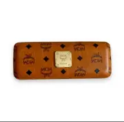 NEW MCM BROWN GOLD EYEGLASSES SUNGLASSES SMALL HARD CASE ONLY