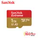 SanDisk Extreme microSDXC UHS-I(V30)(A2) 1TB記憶卡 公司貨