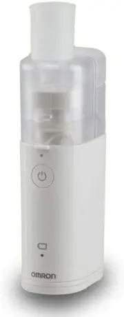 Omron MicroAIR Portable Silent Nebuliser inhalator inhaler Respiratory Relief NEU100