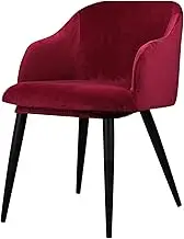 Domestic Velvet Fabric Sloping Arm Chair Covers Big Size Wing Bakc King Back Chair Covers Seat Covers for Hotel and Home Party Banquet Simple and Elegant