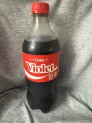 Share a Coke with Violet 2025 Personalized Gift Coca~Cola Bottle 20oz
