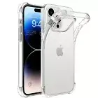 For iPhone 16 15 14 13 12 11 Pro Max XR Shockproof Bear TPU Case Cover w/ Strap