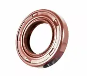 EAI 26x37x6mm FPM/FKM Oil Shaft Rotary Seal w/ Stainless Steel Spring Dbl Lip