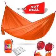 Ultra Compact Lightweight (1lb) Hammock 33 ft. Straps UNIQUE COCOON TECHNOLOGY O
