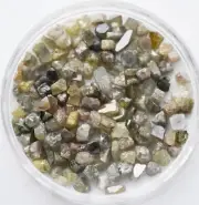 6Pcs Raw 1.00Ct Yellow Rough Loose Natural Gray Diamond, Fancy Uncut Diamond