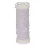 Bohin Elastic Beading Thread, 11yds - White