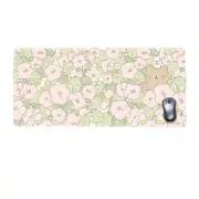 Floral Large Mousepad Desk Pad Office Rubber Mouse Pads & Wrist Rests