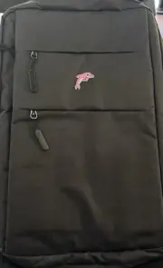 New Backpack USB Charging Port Waterproof Commuting Black Pink Dolphin Fast Ship