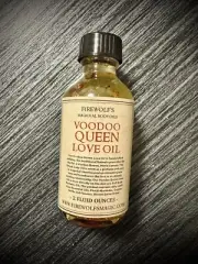Voodoo Queen Love Oil Magick Handmade, Organic, Witchcraft, Hoodoo, Marie Laveau