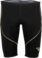 [Phelps] Boy's MPULSE Jammer - Black/Gold (22)