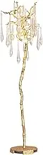 Standing Lamp Creative Tree Floor Lamp Glass Crystal Lamp Intelligent Switch Control for Living Room Bedroom Interior Decoration Lamp Bedroom Lamp