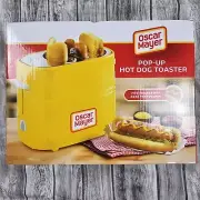 Oscar Mayer 2 Slot Hot Dog and Bun Pop Up Toaster NEW SEALED!