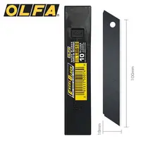 在飛比找樂天市場購物網優惠-美工刀片 18mm OLFA LBB-10 黑刃大美工刀片