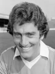 Ted Macdougall Of Blackpool At Bloomfield Road 1980 OLD PHOTO