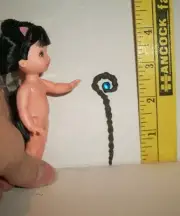 MINIATURE DOLL RE-MENT WITCH CANE ACCESSORY NO DOLL INCLUDED