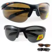 2 Polarized Wrap Sheild Cycling Driving Fishing Glasses Outdoor Sports Sunglass