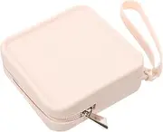 TOKIDNY Sanitary Napkin Storage Bag Reusable Period Bag Tampon Pouch Delicate Makeup Bag Silicone Tampon Holder Pouch Female Product Bag Zipper Period Bag Silicone Pouch