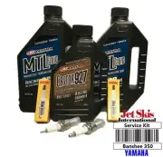 Yamaha YFZ350 Banshee YFZ 350 Tune Up Transmission Service Oil Change 927 Plugs