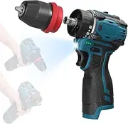 18V 2in1 Drill Electric Screwdriver Multi-function Power Tool 45Nm Torque Brus Practical Screw Driver for Home Appliances Furniture Installation Automotive Electronics Repairing （Without battery）