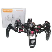 18DOF Hexapod Robot Spider Robot 2DOF PTZ with Main Board for Raspberry Pi 3B+