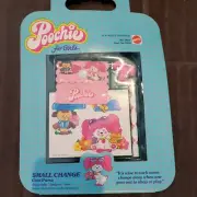 NEW IN BOX Vintage Mattel 1982 Poochie For Girls Small Change Coin Purse #5863