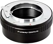 Fotasy Exakta Lens to E Mount Adapter, Exakt to FE, Auto Topcon Lens E Mount Adapter, Compatible with Sony a7 a7R a7s II III IV a9 a7c Alpha 1 a6600 a6500 a6400 a6300 a6100 a6000 a5100 a5000 ZV-E10