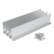 Effective Mud Prevention Gutter Valley Splash Guard Enhanced Functionality