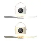 Remote Controlled 5V USB Ceiling Fan Light Adjusment For Outdoor Camping Dorm