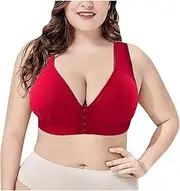 [Generic] Bra's Women's Bra Underwear Solid Underwear Wire Bra Women's Push up Bra