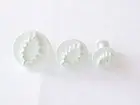 Japanese Leaf Suger craft cookie Mold cutter Cotta original set of 3