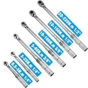 1/4 3/8 1/2 Square Drive Torque Wrench 0.5-350N.m Accuracy 3% Repair Hand Tools