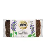 Biona Organic Rye Chia & Flax Seed Bread 500g (Pack of 6)