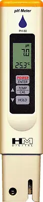 PH80 Digital pH Meter Hydrotester Calibration Storage Solutions Monitor Tester