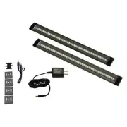 Radionic Hi-Tech LED Striplight,12in,Plug-In,535lm,PK2 ES-CA02-WW Radionic