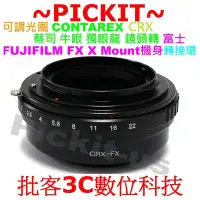 在飛比找Yahoo!奇摩拍賣優惠-可調光圈 Contarex CRX鏡頭轉FUJIFILM F