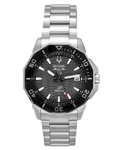 Bulova Marine Star Precisionist Quartz Stainless Steel 96B434 200M Mens Watch