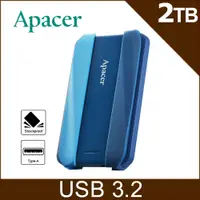 在飛比找PChome24h購物優惠-Apacer宇瞻 AC533 2TB 2.5吋防護型行動硬碟