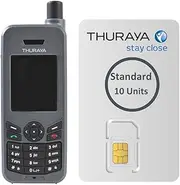 OSAT Thuraya XT-LITE Satellite Phone and Standard SIM Card with 10 Units (6 Minutes)