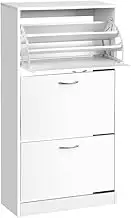 Artiss Shoe Rack Storage Cabinet Organiser 36 Pairs White Shelf Cupboard Footwear Organizer Solution Unit Furniture System Space Stand Closet Tower Bench Saver Compartment Display Holder