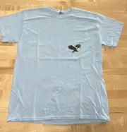 Travis Scott Birds Eye View Tour “Birds In The Trap” Tee Baby Blue Size Large