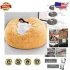 6FT Giant Bean Bag Cover - Create Your Own Comfort Zone with Washable Layer