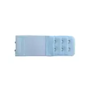 1PC Extension Buckle Elastic Adjustable Bra Extender Hook Clip Women's Lingerie Accessories 2 Hooks blue