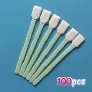 100pcs Solvent Cleaning Swab Swabs For Large Format Roland Mimaki Mutoh Printers