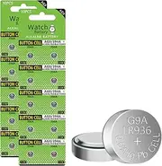 QOCNAM 20pcs AG9 LR936 Battery 1.5V G9 LR936 194 L936 Button Batteries for Watch Toys Clock for Many Small Electronics